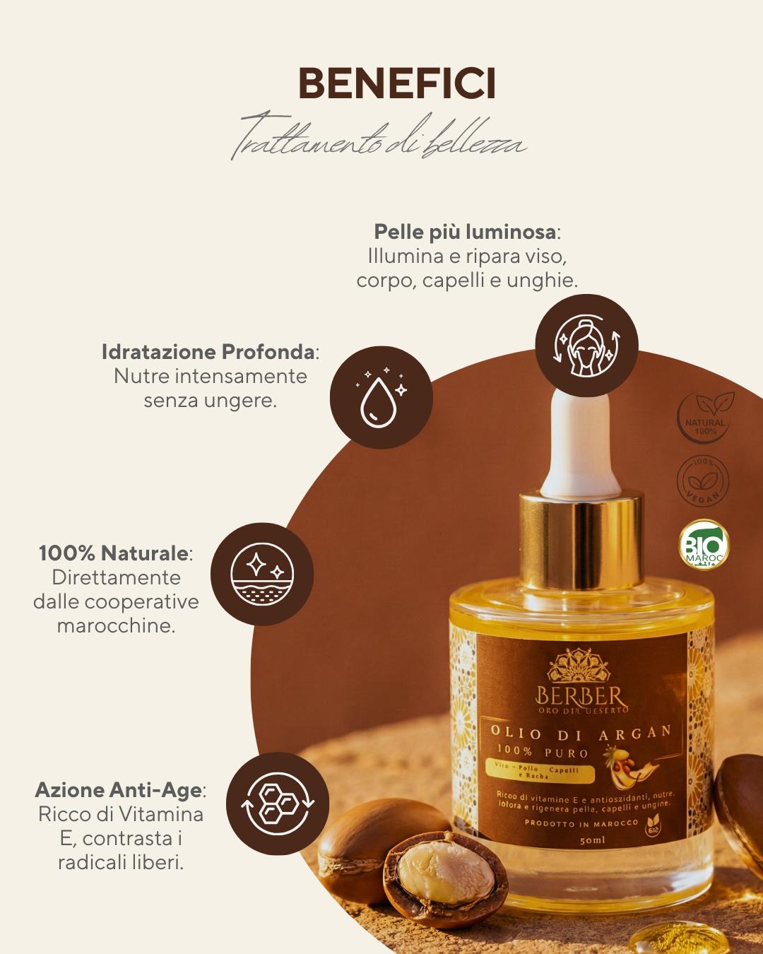 OLIO DI ARGAN 100% PURO - immagine 3
