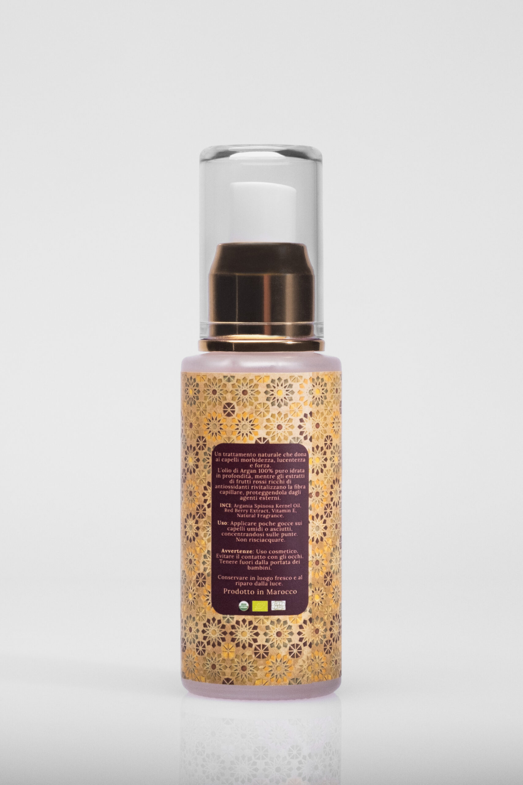 SIERO CAPELLI CON OLIO DI ARGAN PURO E FRUTTI ROSSI - immagine 2
