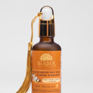 OLIO DI ARGAN 100% PURO AI FIORI D’ARANCIO